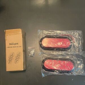 Nilight Red LED Trailer Tail Light Kit